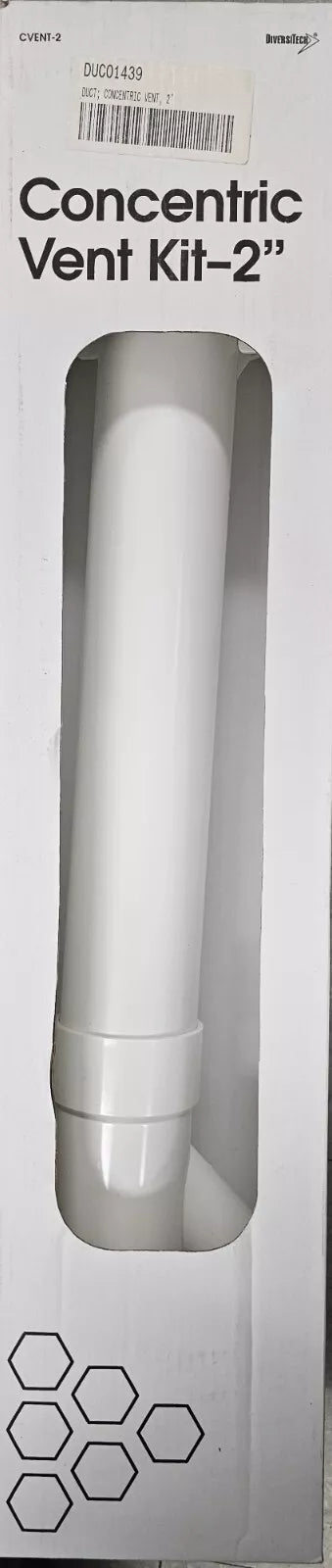 Cvent Pvc DiversiTech CVENT-2 Concentric Vent - Concentric Termination Kit – Low ...