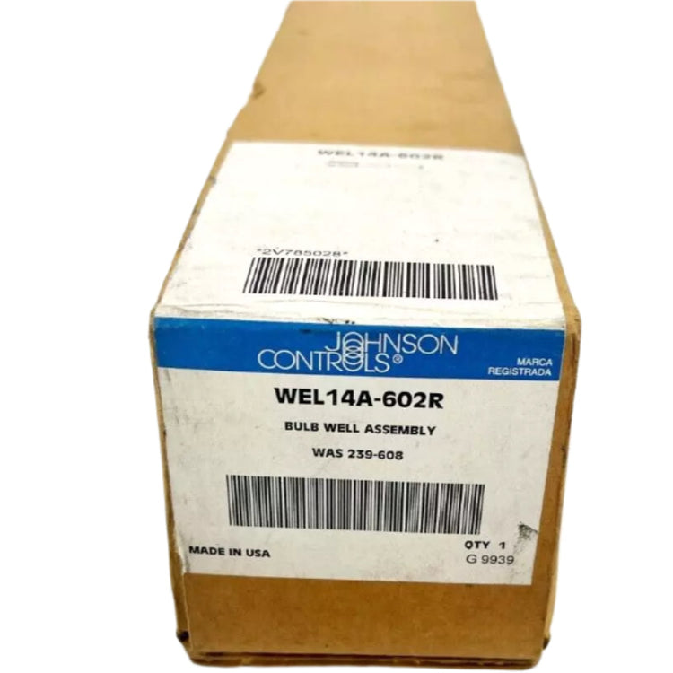 Johnson Controls WEL14A-602R Bulb Well Assembly