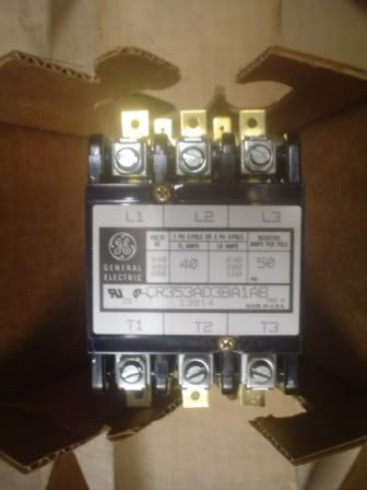 HVAC Contactor - General Electric CR353AD3BA1AB