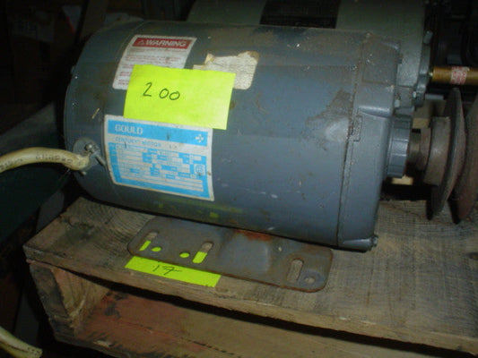 GOULD MOTOR PART#8-349-286-01,208-230/460V,1.5HP