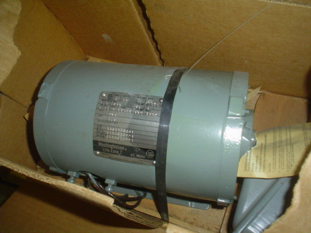 Westinghouse Motor Model:6808950G01, Serial:7402M, 208V 3PH HP 1.5 RPM 1740