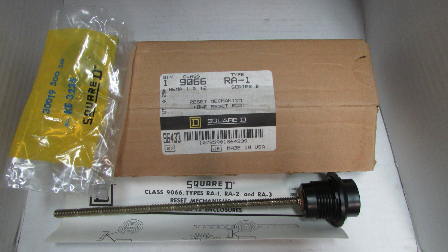 Square D 9066 RA-1 Reset Mechanism Class Type RA-1 Series B