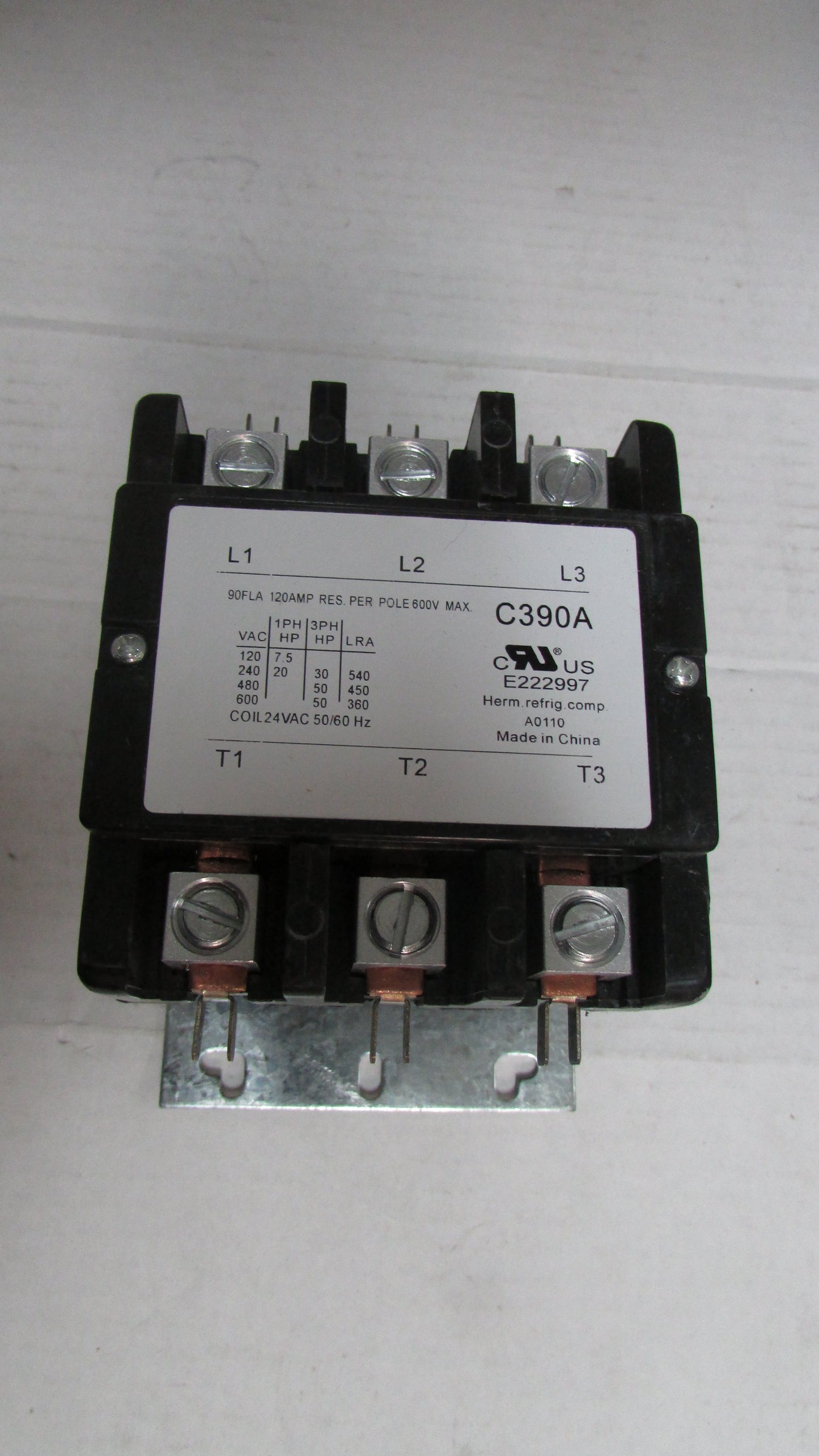 Packard C390A Magnetic Contactor 