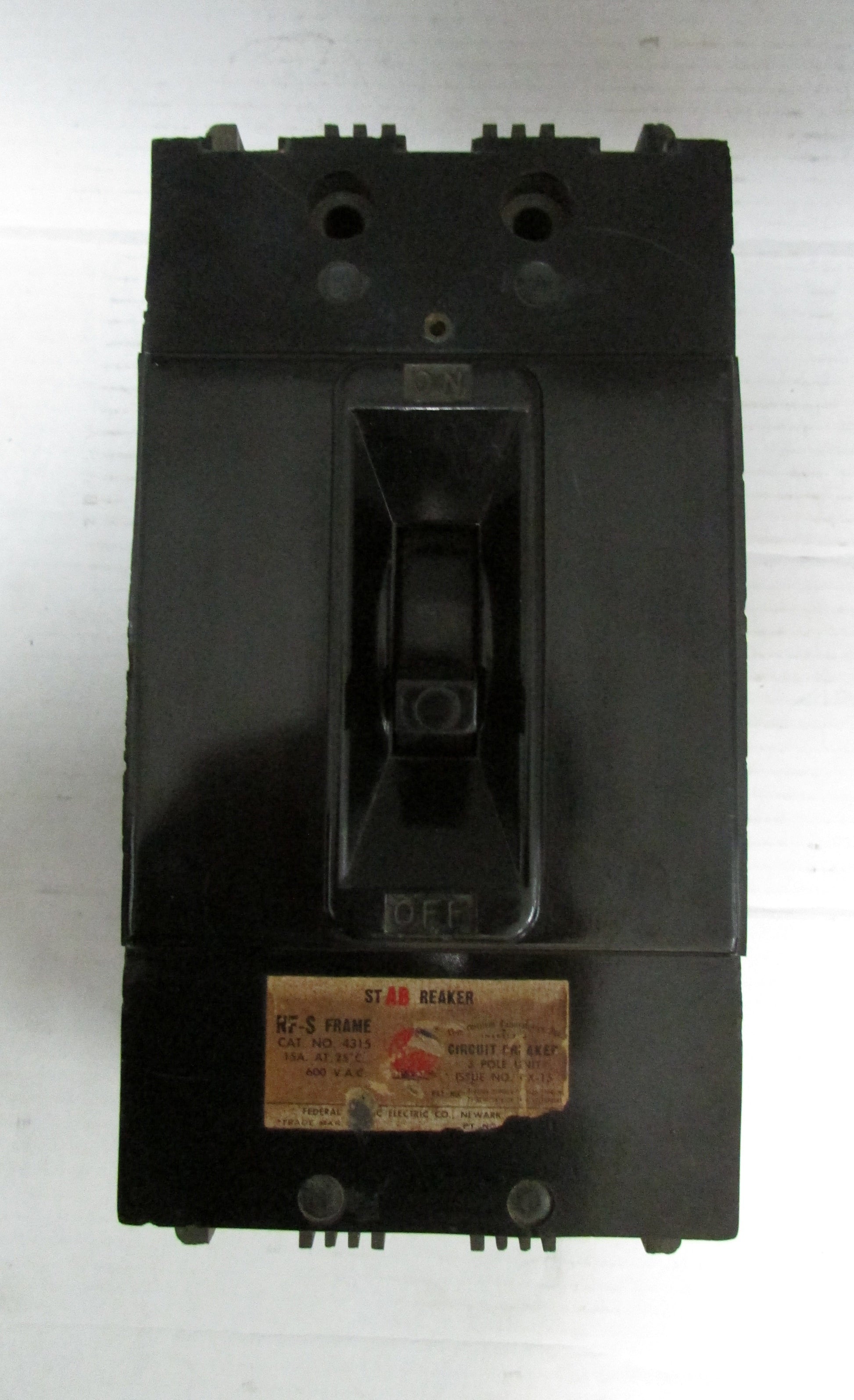 FPE 4315 3Pole Circuit Breaker 600V