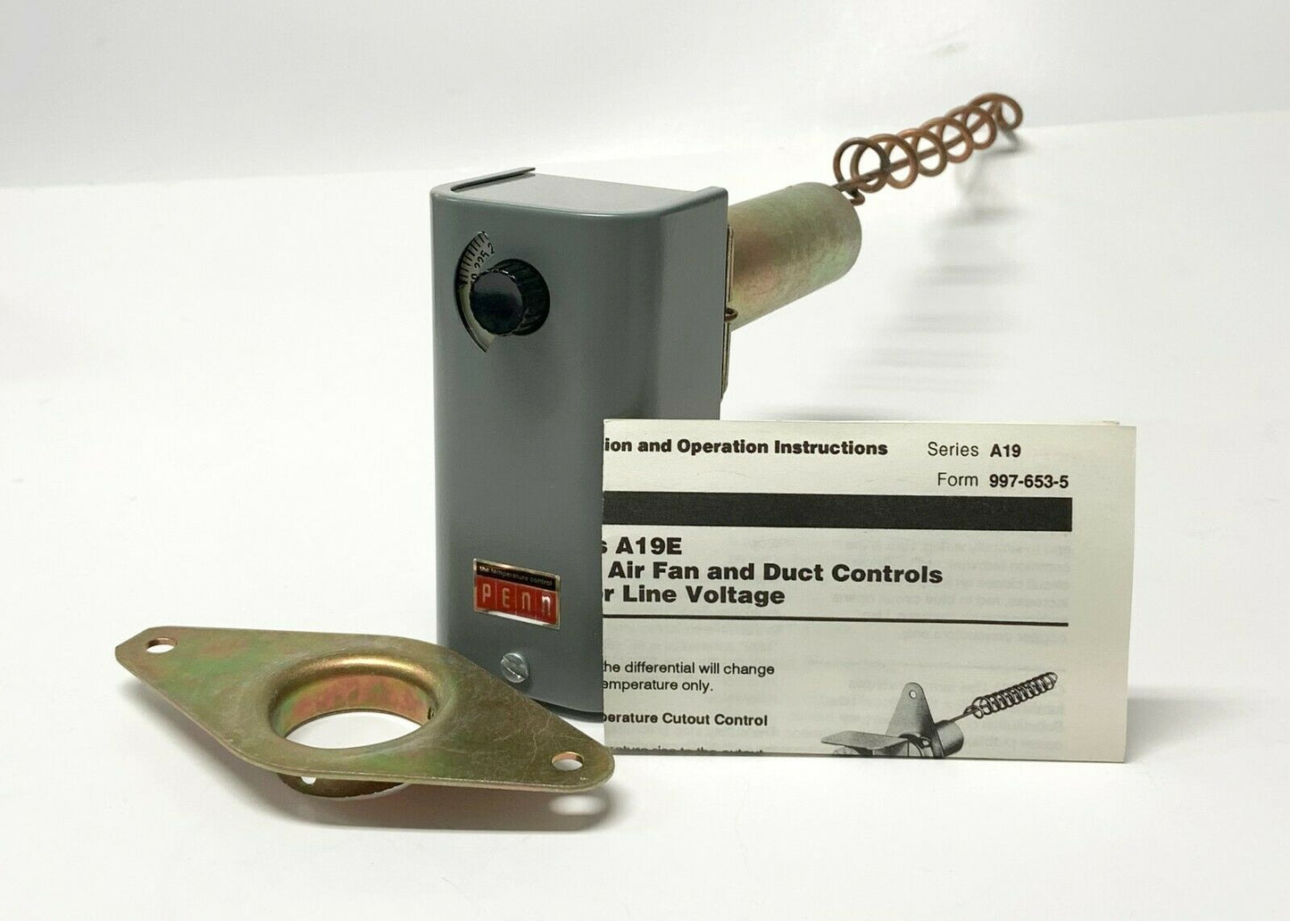 Johnson Controls A19EBA-1C Warm Air Fan Control