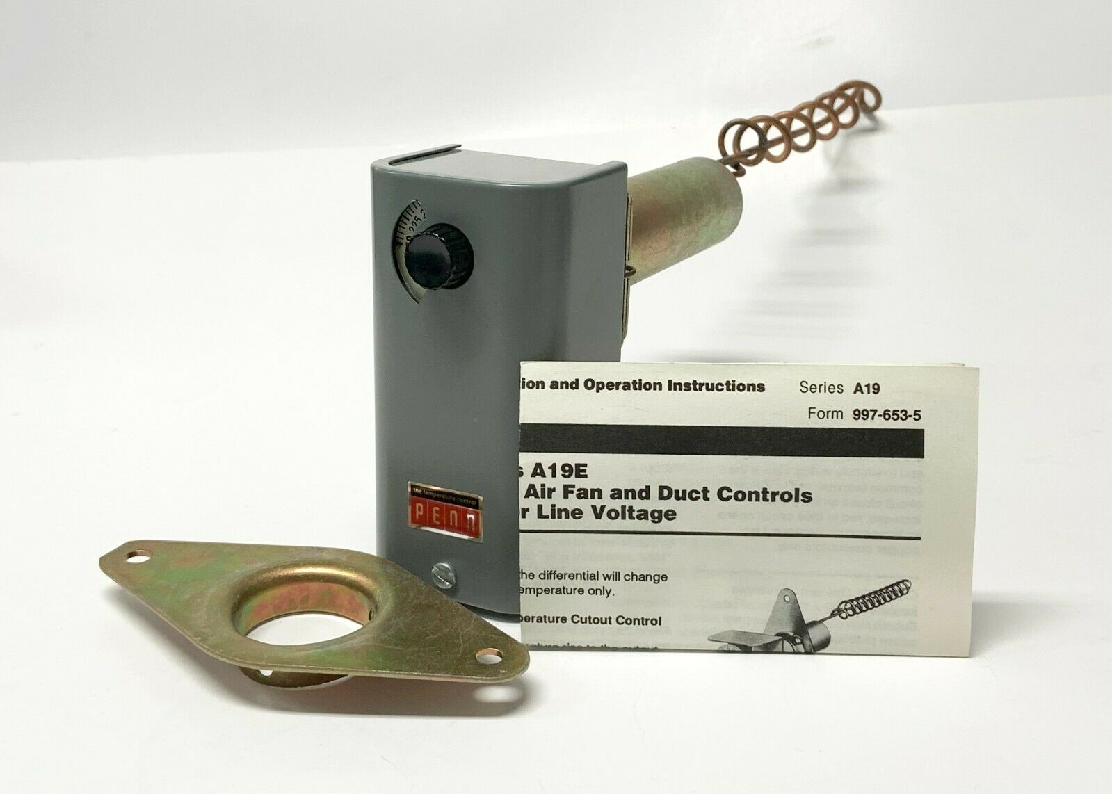 Johnson Controls A19EBA-1C Warm Air Fan Control