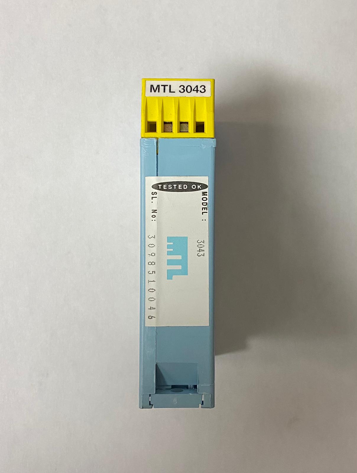 MTL Measurement Technology Ltd  Instruments MTL-3043 dc isolator, 1/40mA
