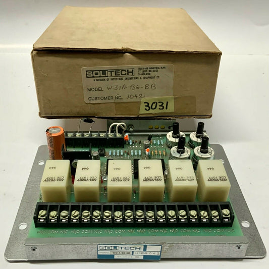Solitech W31A-B6-BB Pressure Control Switch