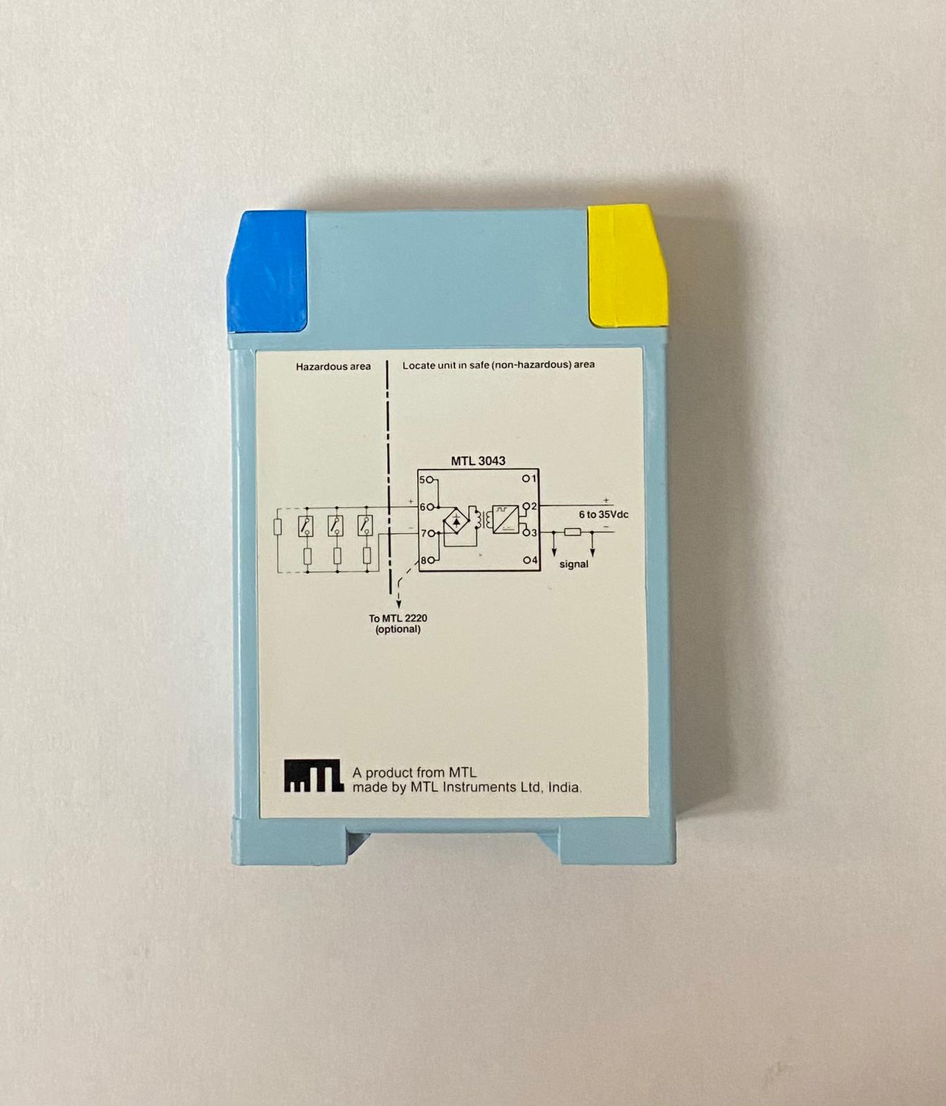 MTL Measurement Technology Ltd  Instruments MTL-3043 dc isolator, 1/40mA