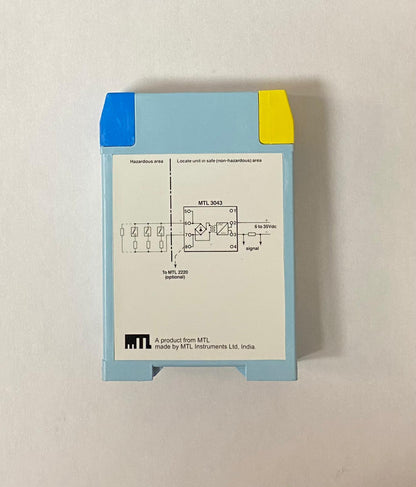 MTL Measurement Technology Ltd  Instruments MTL-3043 dc isolator, 1/40mA
