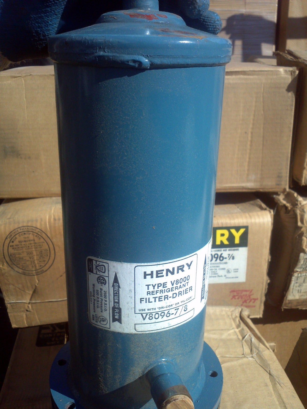 Henry Shell Henry V8096-7/8 TYPE HV 967 2 Core Filter Drier Shell – Low Price for All