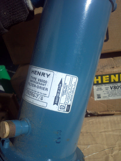 Henry V8096-7/8 TYPE HV 967 2 Core Filter Drier Shell