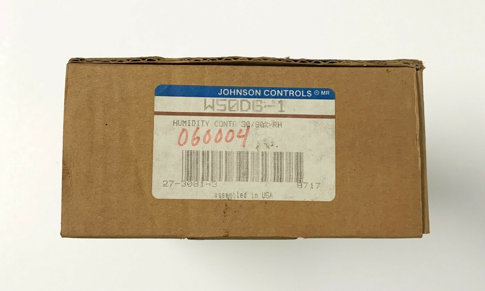 Johnson Controls W50DG-1 Humidity Controller