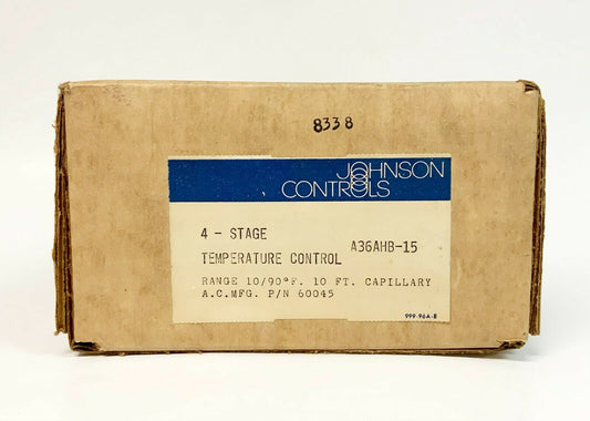 Johnson Controls A36AHB-15 Four-Stage Temperature Control